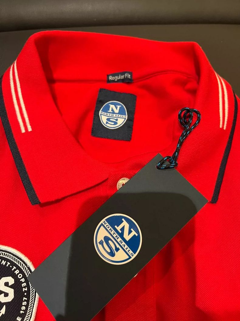 Japanese Brand NORTH SAILS short sleeve polo Size US XXL / EU 58 / 5 - 4 Thumbnail