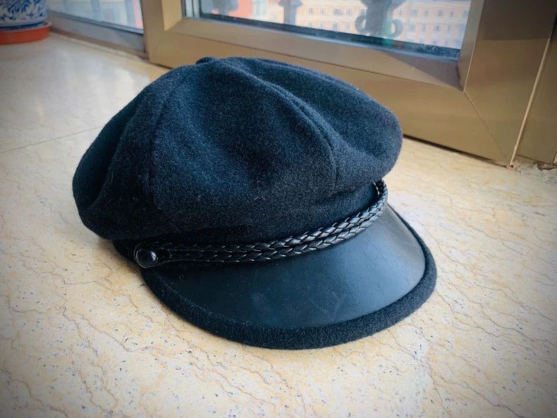 The Real McCoy's H.W.DOG navy captain hat Size ONE SIZE - 2 Thumbnail