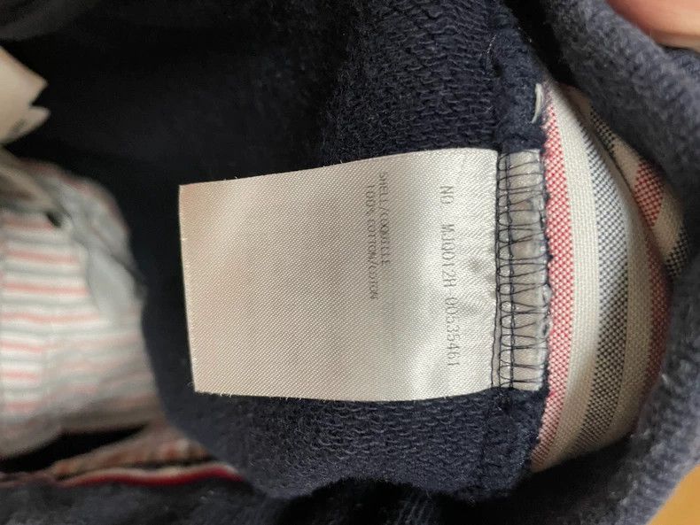 Vintage navy blue shorts with white stripes Size US 26 / EU 42 - 6 Thumbnail