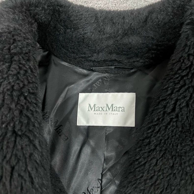 Max Mara maxmara black short sleeve coat Size XS / US 0-2 / IT 36-38 - 6 Thumbnail