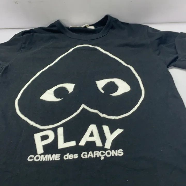 Comme des Garcons PLAY Comme des Garçons Play Black Heart Logo T-Shirt 0079 Size US S / EU 44-46 / 1 - 9 Thumbnail