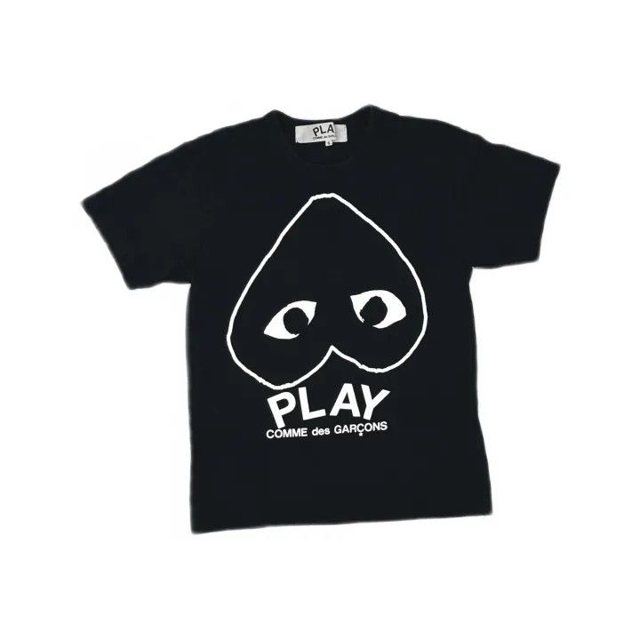 Comme des Garcons PLAY Comme des Garçons Play Black Heart Logo T-Shirt 0079 Size US S / EU 44-46 / 1 - 2 Thumbnail