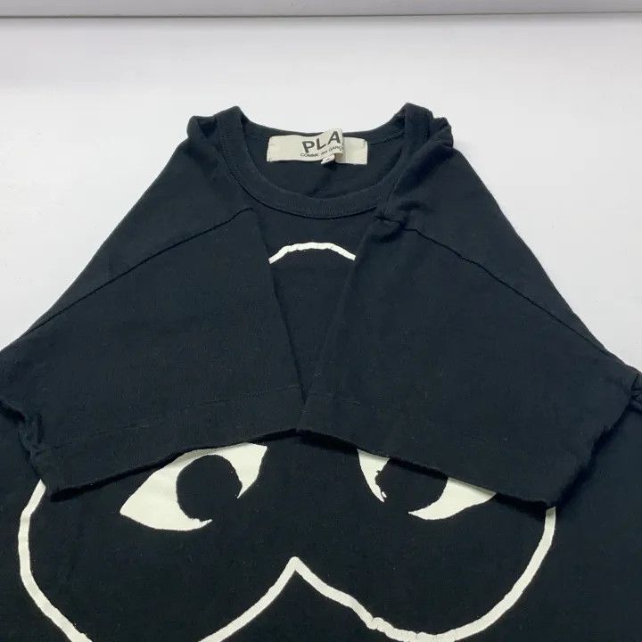 Comme des Garcons PLAY Comme des Garçons Play Black Heart Logo T-Shirt 0079 Size US S / EU 44-46 / 1 - 7 Thumbnail