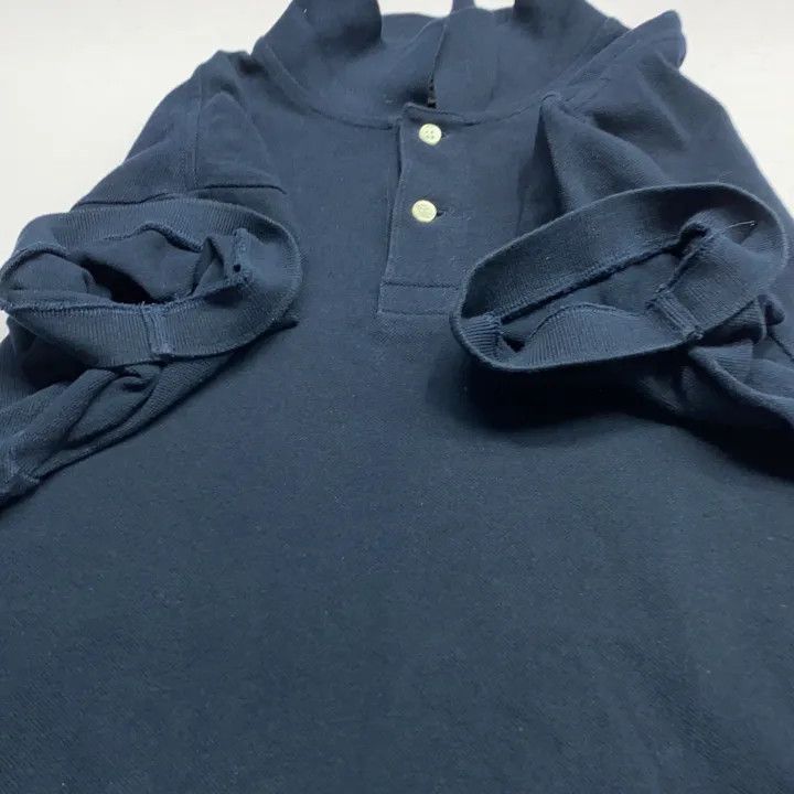 Comme des Garcons Comme des Garçons Play Navy Heart Polo Shirt 0079 Size US XL / EU 56 / 4 - 10 Thumbnail