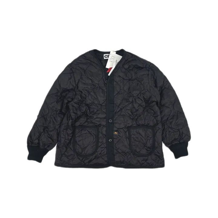 Comme des Garcons Comme des Garçons Black Quilted Jacket 0079 Size US XL / EU 56 / 4 - 2 Thumbnail