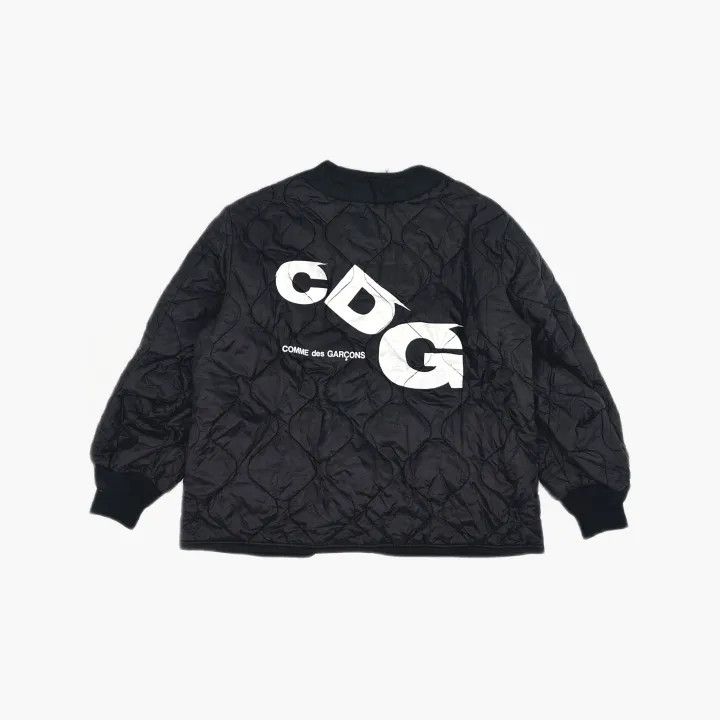 Comme des Garcons Comme des Garçons Black Quilted Jacket 0079 Size US XL / EU 56 / 4 - 3 Thumbnail