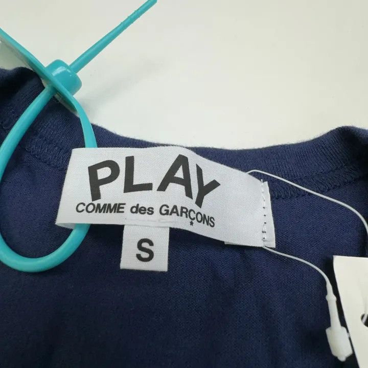 Comme des Garcons PLAY Comme des Garcons Play Heart Print T-Shirt 0079 Size S / US 4 / IT 40 - 4 Thumbnail