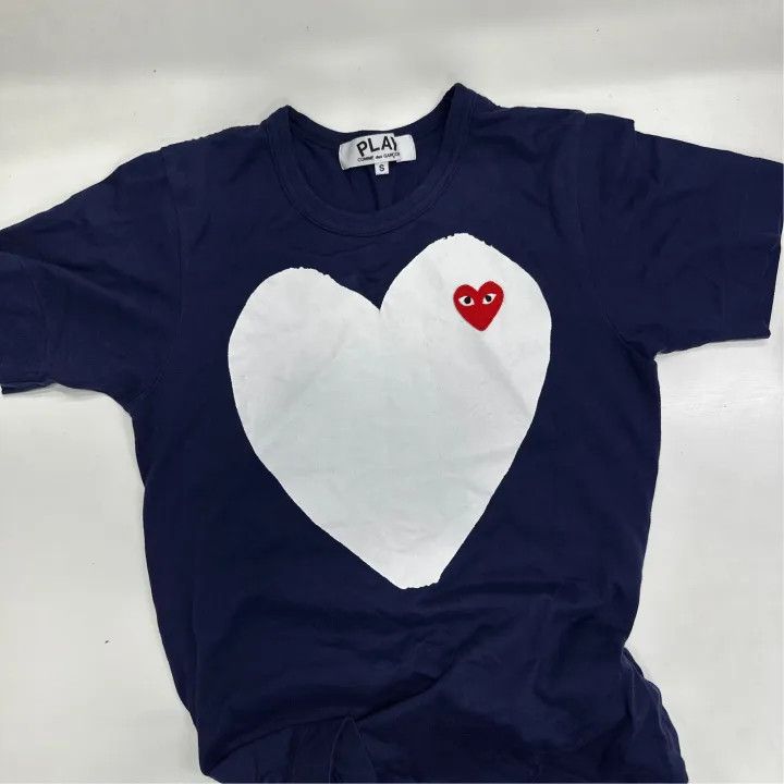 Comme des Garcons Comme des Garçons Play Big Heart T-Shirt 0079 Size US M / EU 48-50 / 2 - 6 Thumbnail