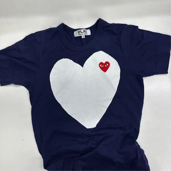 Big Heart Comme Des Garcons Black Play Comme Des Garçons Play Big