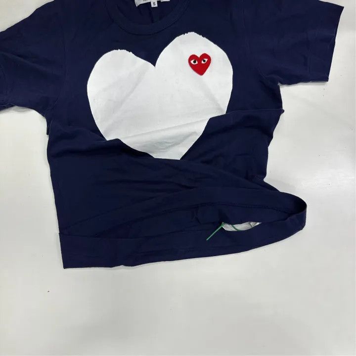Comme des Garcons Comme des Garçons Play Big Heart T-Shirt 0079 Size US M / EU 48-50 / 2 - 7 Thumbnail