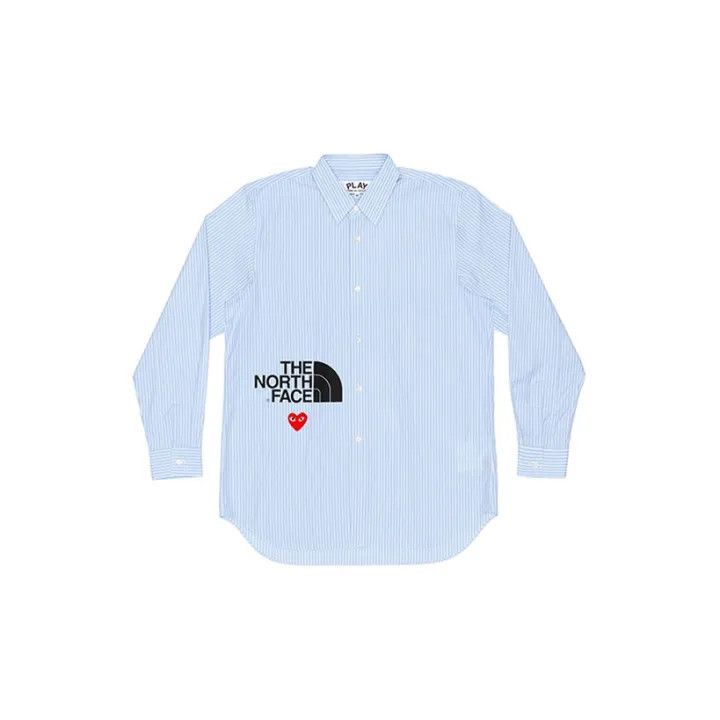 Comme des Garcons Comme des Garçons Play x The North Face Striped Shirt 0079 Size S / US 4 / IT 40 - 2 Thumbnail