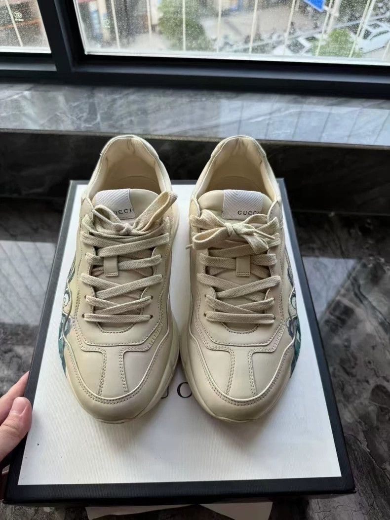 Gucci Gucci Rhyton Ivory Dad Sneakers Size US 10 / EU 43 - 2 Thumbnail