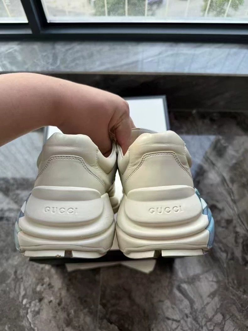 Gucci Gucci Rhyton Ivory Dad Sneakers Size US 10 / EU 43 - 3 Thumbnail