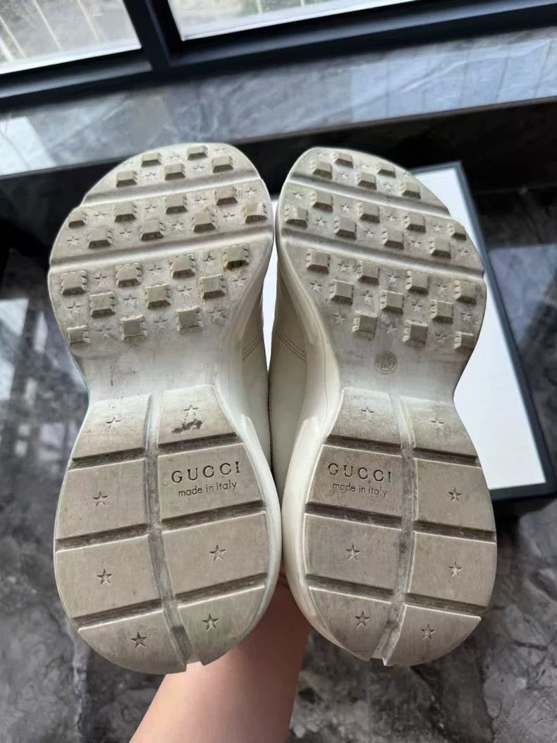 Gucci Gucci Rhyton Ivory Dad Sneakers Size US 10 / EU 43 - 4 Thumbnail