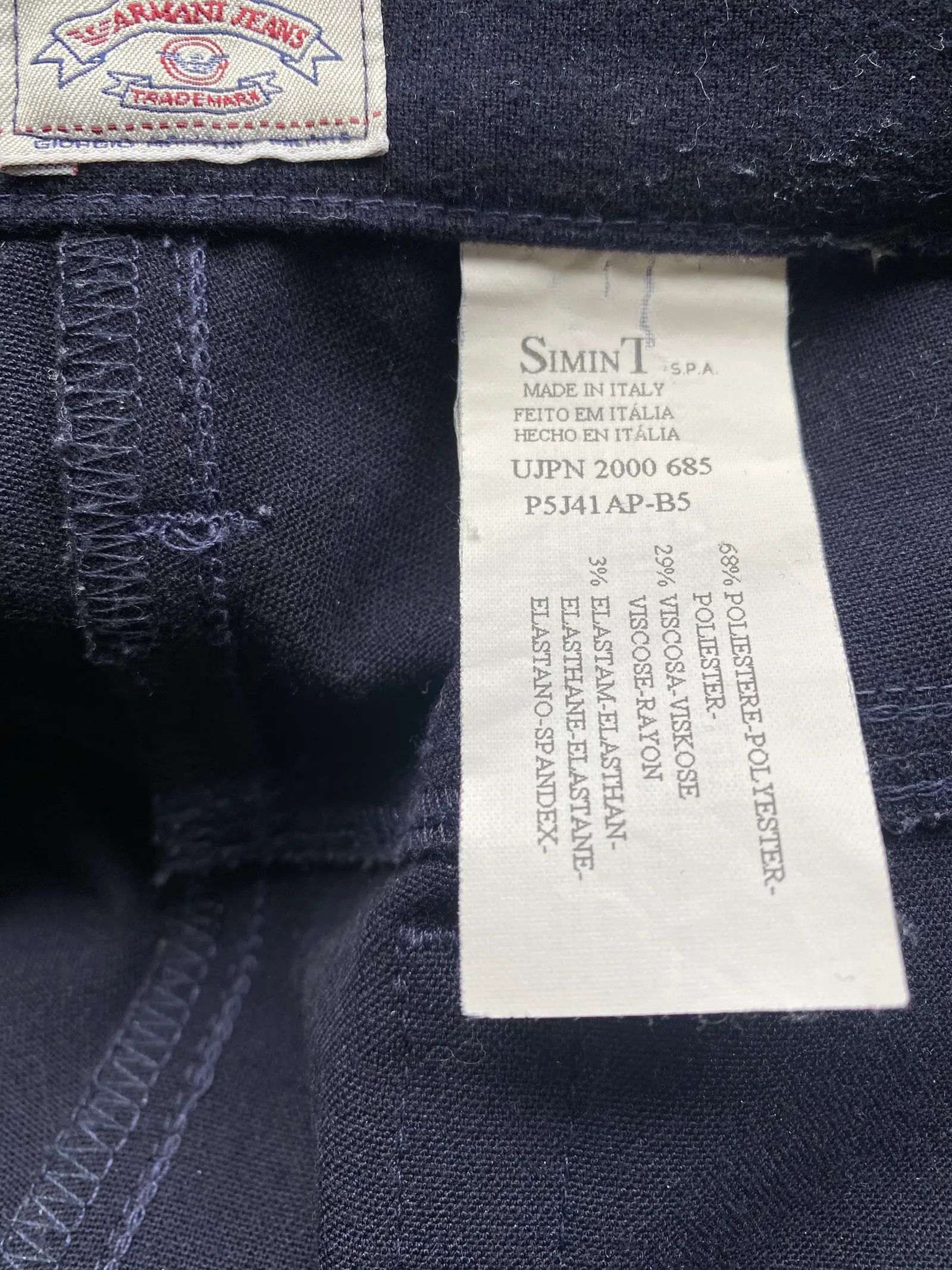 Armani Armani jeans SiminT Pants Size 24" / US 00 / IT 34 - 2 Thumbnail