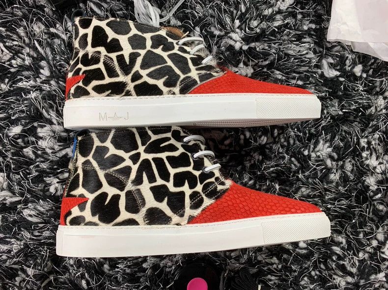 Maison Margiela MACCHIA J high-top casual sneakers Size US 10 / EU 43 - 5 Thumbnail