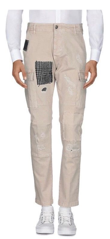 McQ Alexander McQueen MACCHIA J patchwork cargo pants Size US 32 / EU 48 - 8 Thumbnail