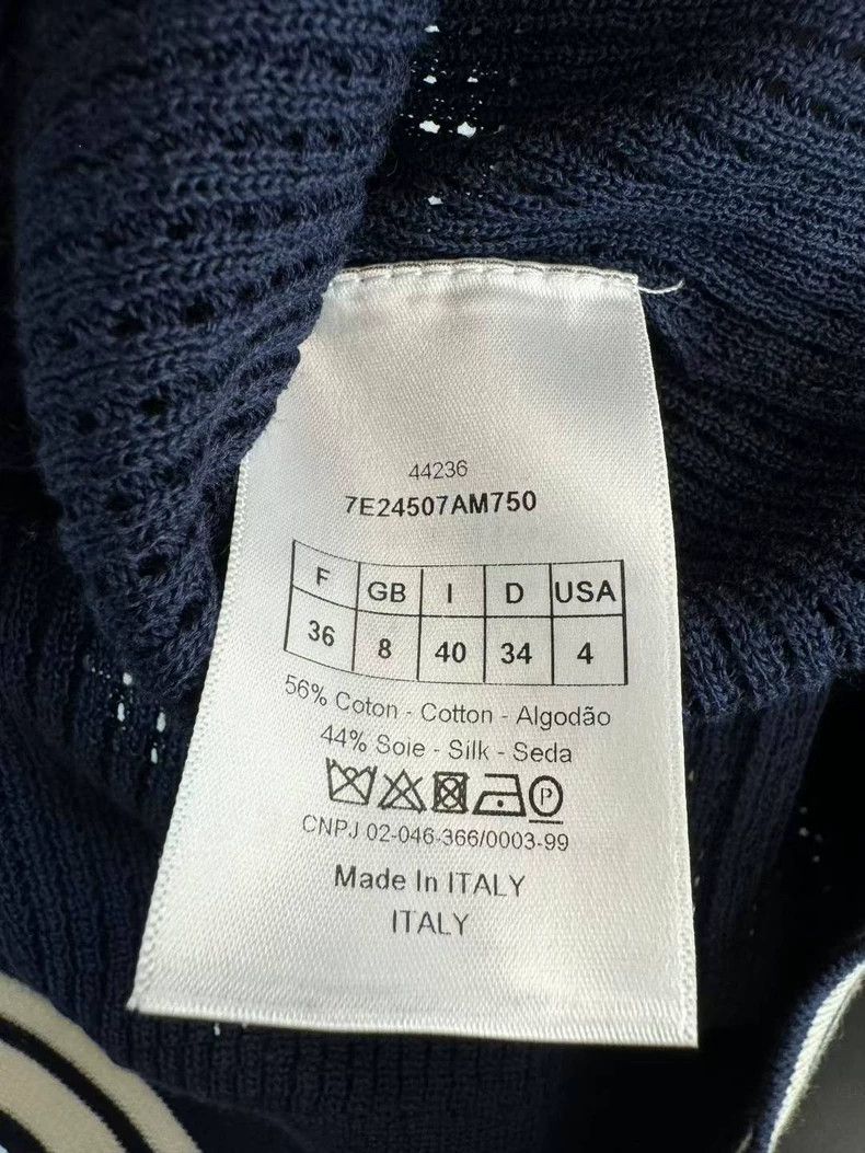 Dior Dior J'ADIOR Navy Knit Tee Size US S / EU 44-46 / 1 - 4 Thumbnail