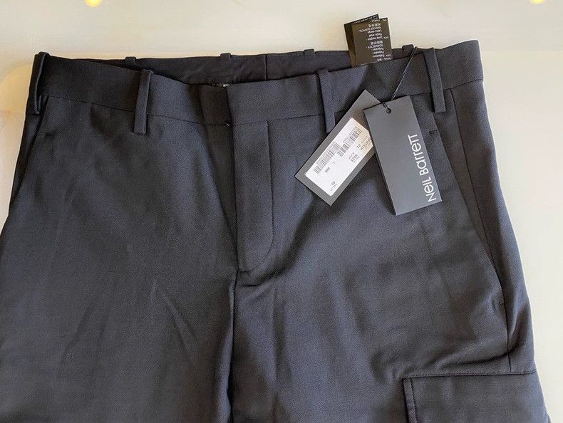 Neil Barrett neil.barrett men's tapered casual pants Size US 44 / EU 60 - 3 Thumbnail