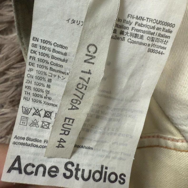Acne Studios Acne Studios Baggy Printed Jeans Size US 44 / EU 60 - 4 Thumbnail