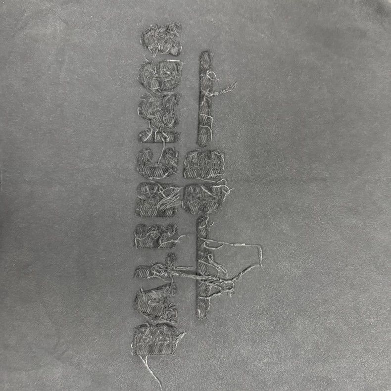 Balenciaga Balenciaga SS25 Distressed Logo Short-Sleeve Tee Size US M / EU 48-50 / 2 - 2 Thumbnail