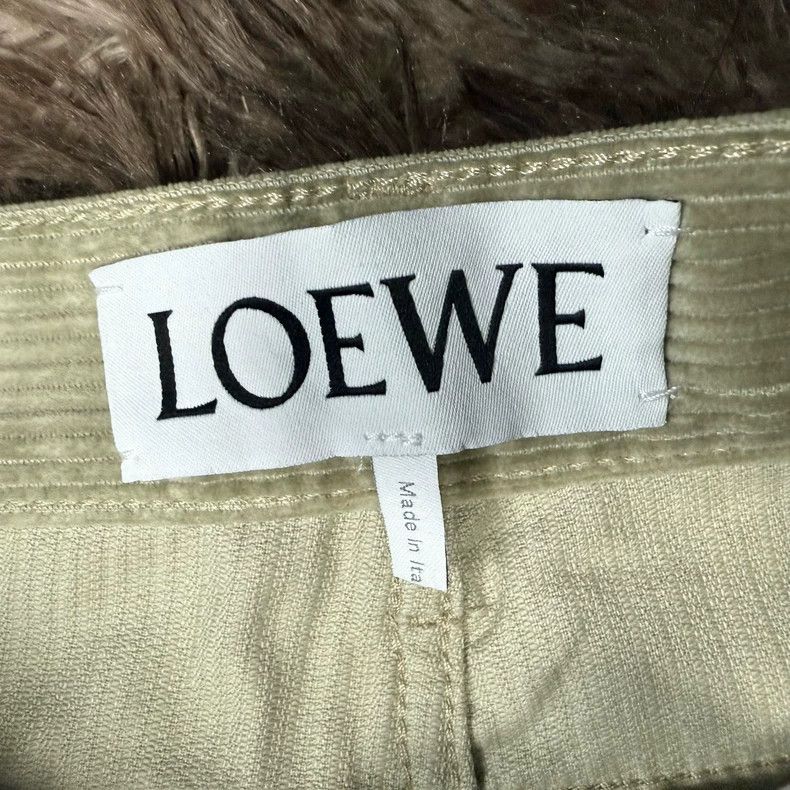 Loewe LOEWE Men's Cotton Washed Cargo Pants Size US 31 - 2 Thumbnail