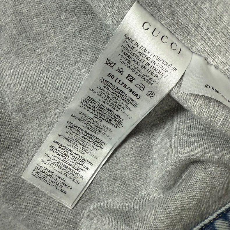 Gucci Gucci Denim Vest with Hood Size US L / EU 52-54 / 3 - 5 Thumbnail