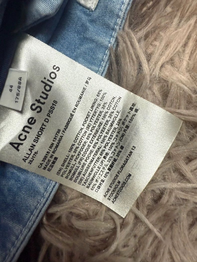 Acne Studios Acne Studios Washed Denim Shorts Size US 44 / EU 60 - 4 Thumbnail
