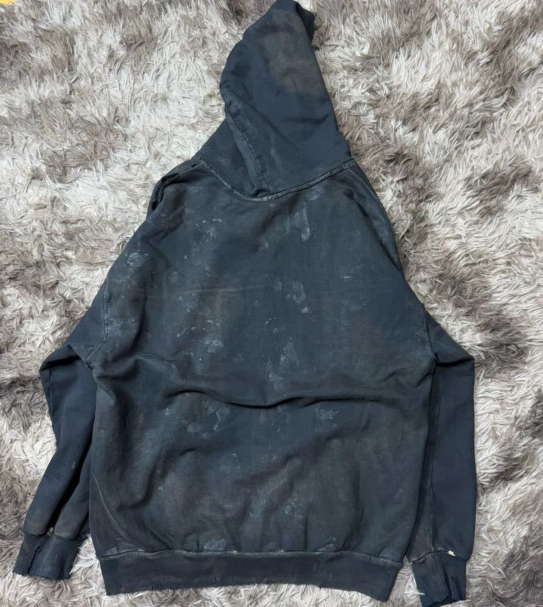 Balenciaga Balenciaga 23SS Distressed Zip Hoodie Size US S / EU 44-46 / 1 - 4 Thumbnail