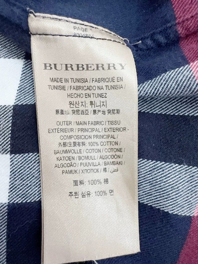 Burberry Burberry Checked Long Sleeve Shirt Size US M / EU 48-50 / 2 - 4 Thumbnail