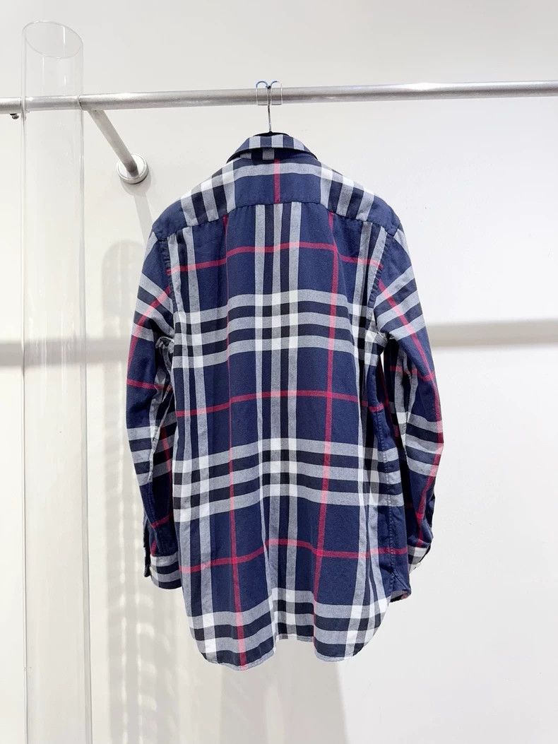 Burberry Burberry Checked Long Sleeve Shirt Size US M / EU 48-50 / 2 - 2 Thumbnail