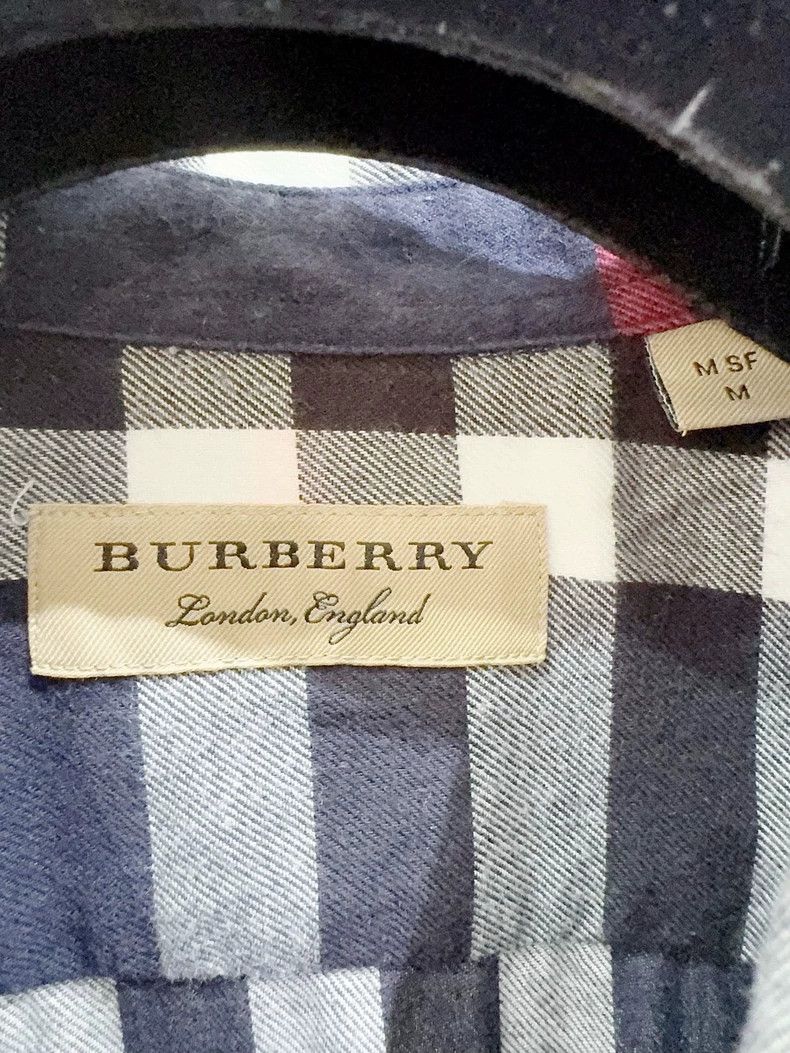Burberry Burberry Checked Long Sleeve Shirt Size US M / EU 48-50 / 2 - 3 Thumbnail
