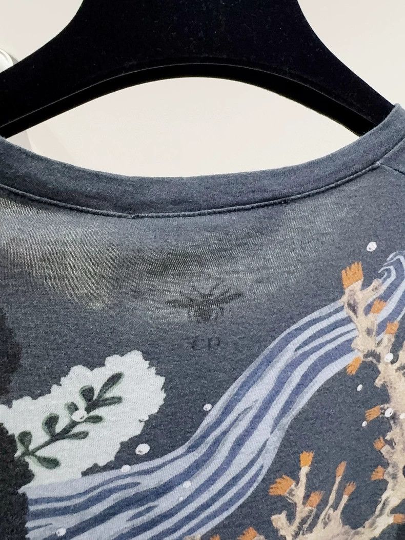 Dior Dior Short Sleeve Graphic T-Shirt Size US M / EU 48-50 / 2 - 3 Thumbnail