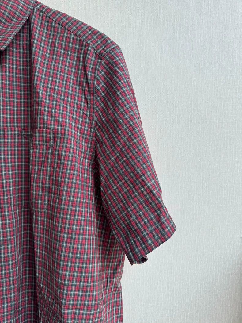 Balenciaga Balenciaga Asymmetric Plaid Panel Long Sleeve Shirt Size US XS / EU 42 / 0 - 3 Thumbnail