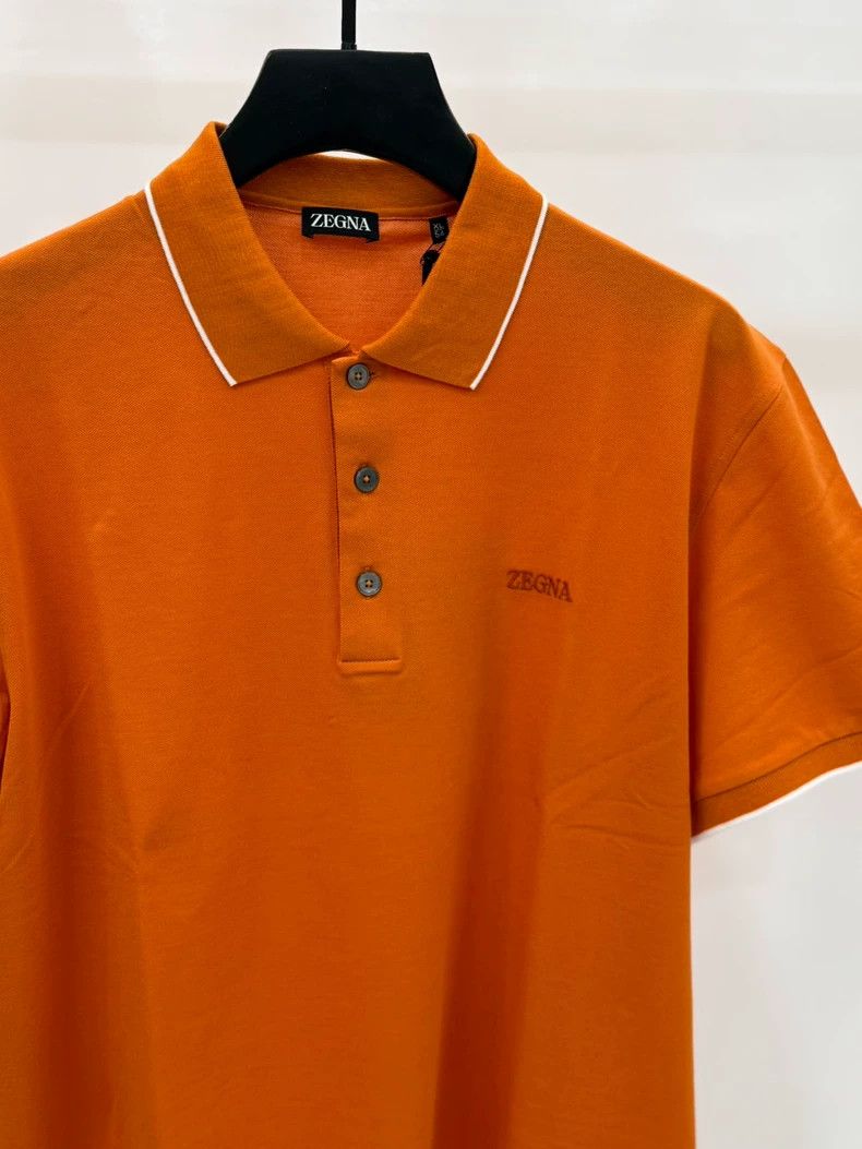 Ermenegildo Zegna Zegna Men's Short Sleeve Polo Shirt Size US XL / EU 56 / 4 - 2 Thumbnail