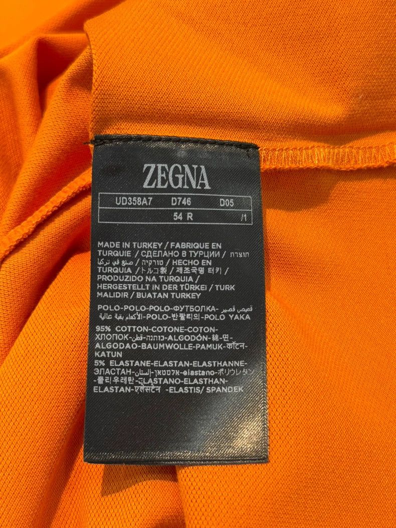 Ermenegildo Zegna Zegna Men's Short Sleeve Polo Shirt Size US XL / EU 56 / 4 - 5 Thumbnail