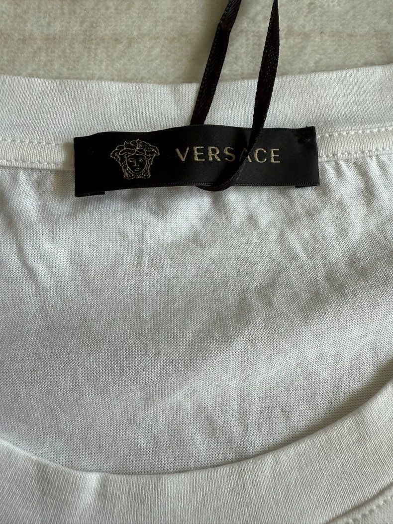 Versace Versace Rose Gold Rhinestone Medusa T-shirt Size US S / EU 44-46 / 1 - 3 Thumbnail