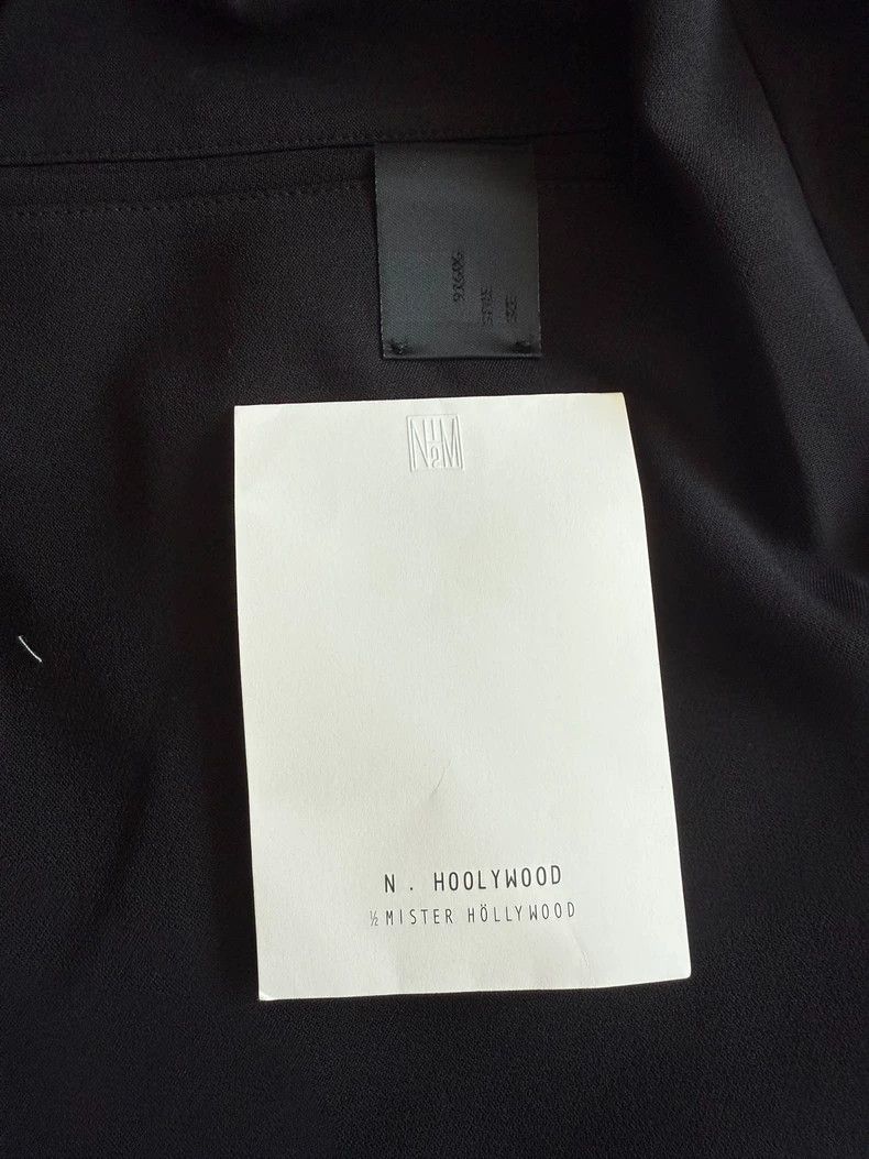 Japanese Brand N.HOOLYWOOD Black Pleated Shorts Size US 38 / EU 54 - 5 Thumbnail