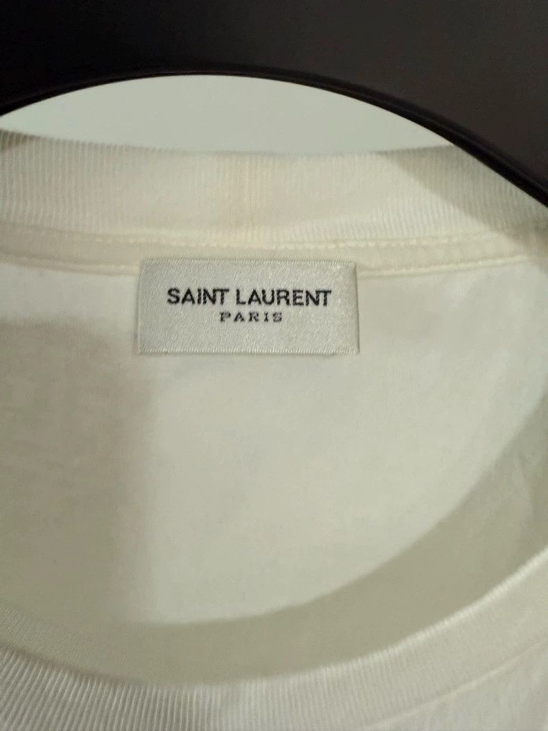 Saint Laurent Paris Saint Laurent Baby Graphic Print T-Shirt Size US XL / EU 56 / 4 - 3 Thumbnail
