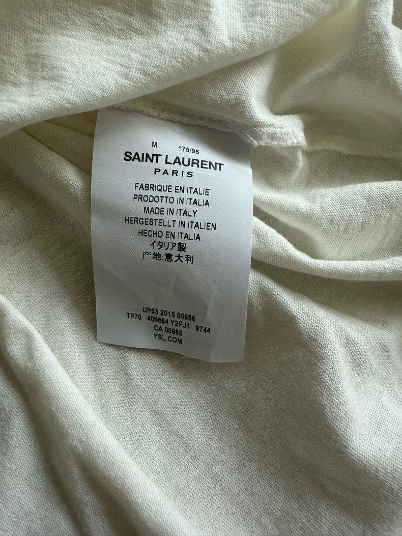 Saint Laurent Paris Saint Laurent Men's Oversized T-shirt Size US XL / EU 56 / 4 - 4 Thumbnail