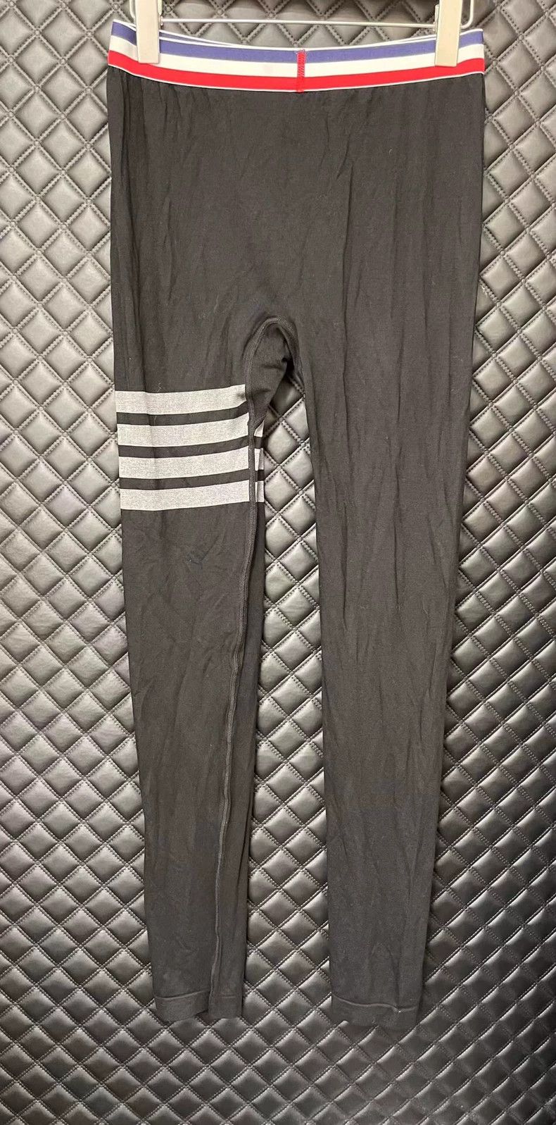 Thom Browne TB Men's Slim Fit Active Leggings Size US 30 / EU 46 - 2 Thumbnail