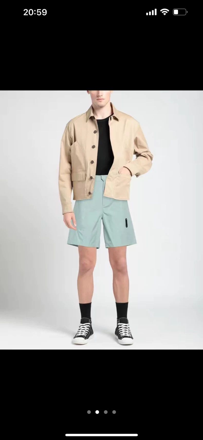 Acronym A-Cold-Wall* Tech Fabric Shorts Size US 34 / EU 50 - 8 Thumbnail
