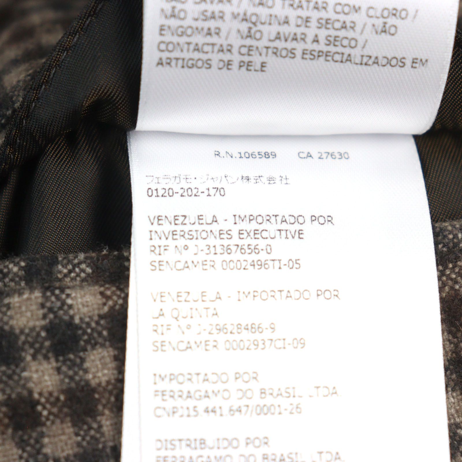 Salvatore Ferragamo Salvatore Ferragamo Salvatore Ferragamo Tailored Wool Jacket Leather Outerwear DUTY FREE for USA Size ONE SIZE - 11 Thumbnail