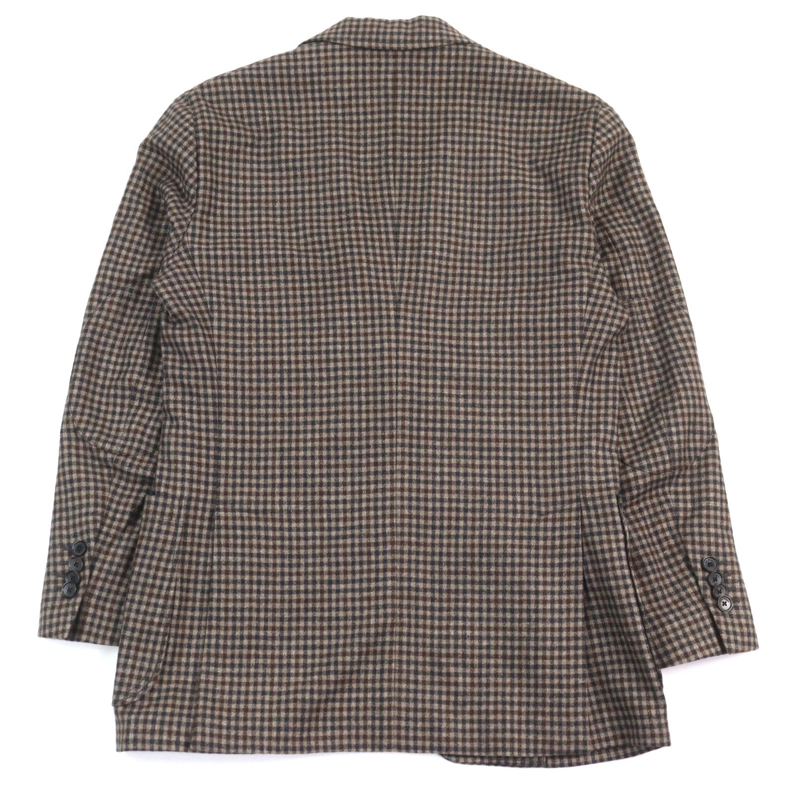 Salvatore Ferragamo Salvatore Ferragamo Salvatore Ferragamo Tailored Wool Jacket Leather Outerwear DUTY FREE for USA Size ONE SIZE - 3 Thumbnail