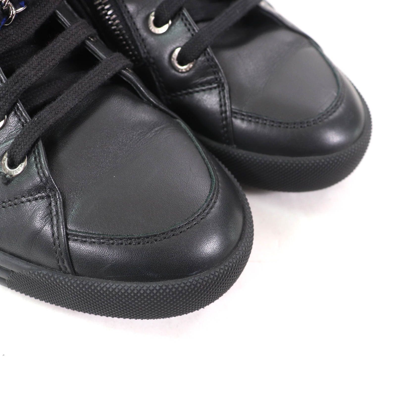 Chanel Chanel Chanel High cut Leather Sneakers Leather Shoes G31316 DUTY FREE for USA Size ONE SIZE - 7 Thumbnail