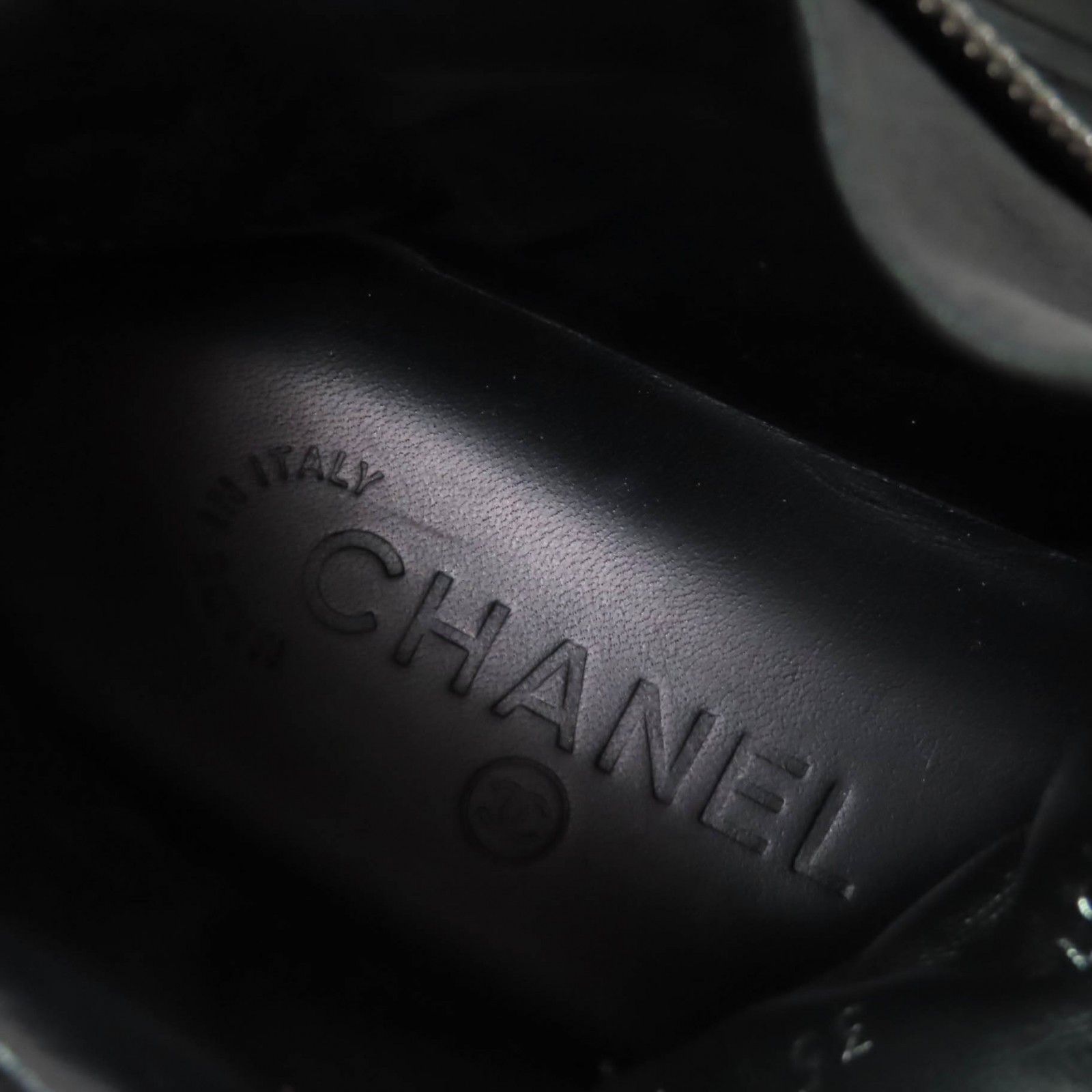 Chanel Chanel Chanel High cut Leather Sneakers Leather Shoes G31316 DUTY FREE for USA Size ONE SIZE - 10 Thumbnail
