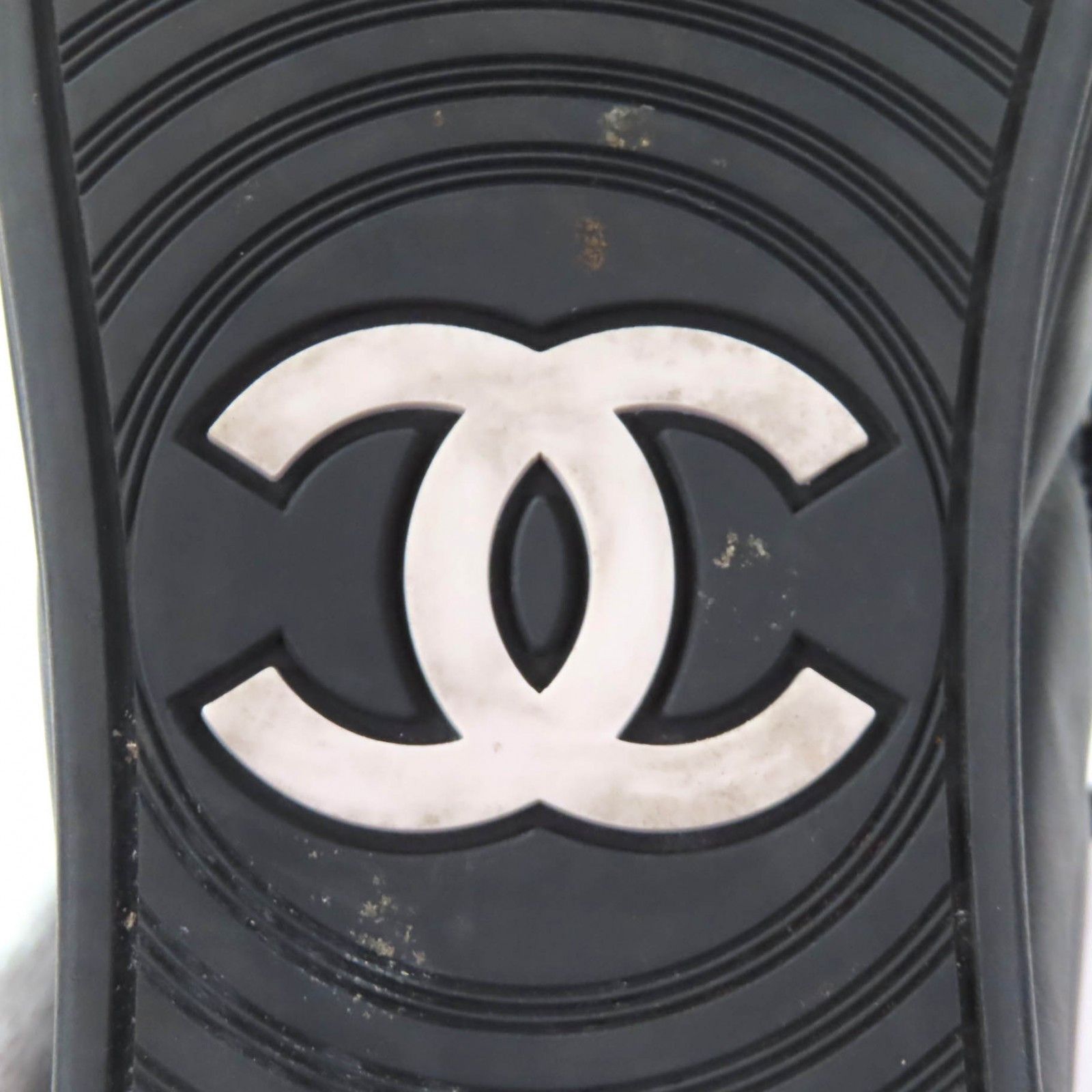 Chanel Chanel Chanel High cut Leather Sneakers Leather Shoes G31316 DUTY FREE for USA Size ONE SIZE - 12 Thumbnail