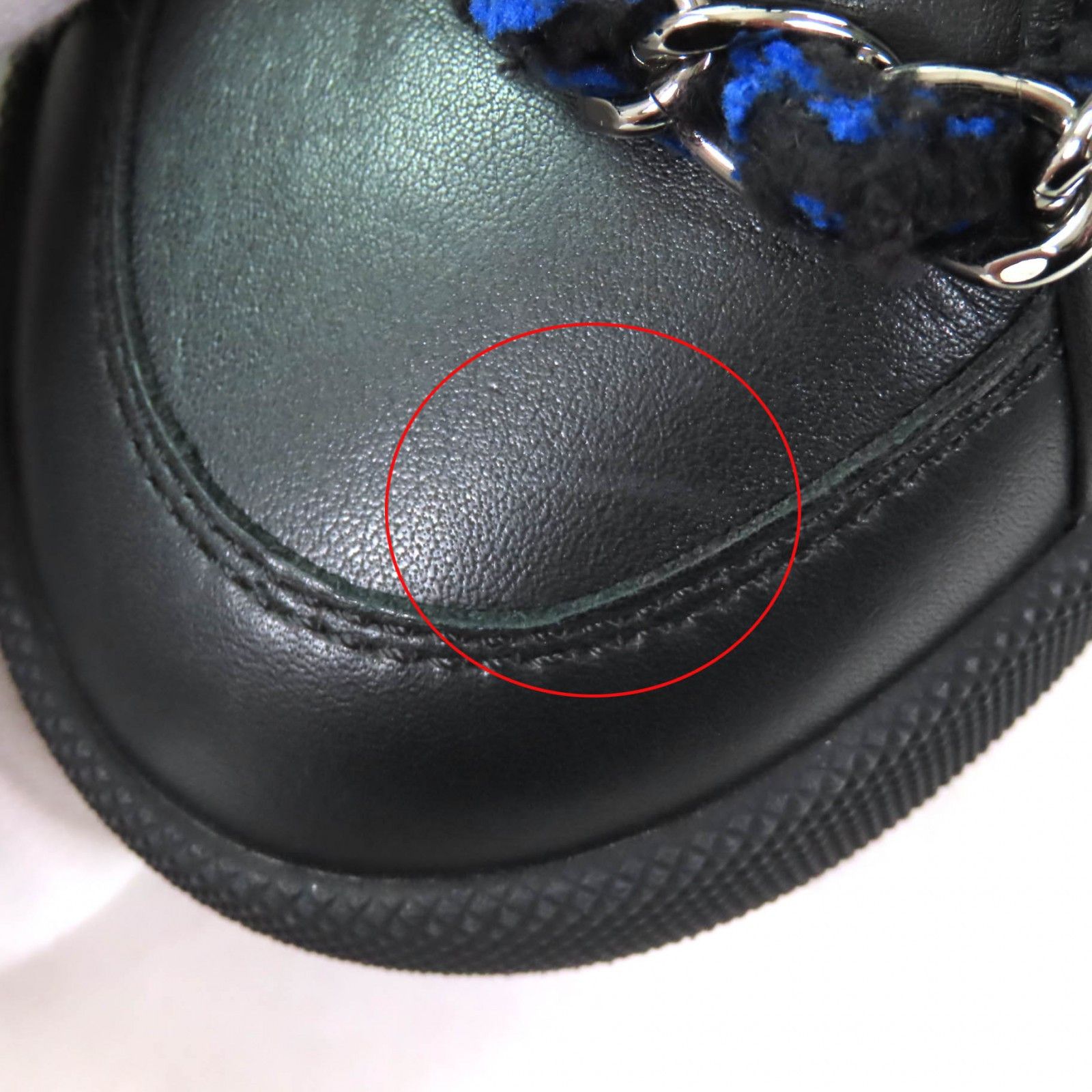 Chanel Chanel Chanel High cut Leather Sneakers Leather Shoes G31316 DUTY FREE for USA Size ONE SIZE - 14 Thumbnail