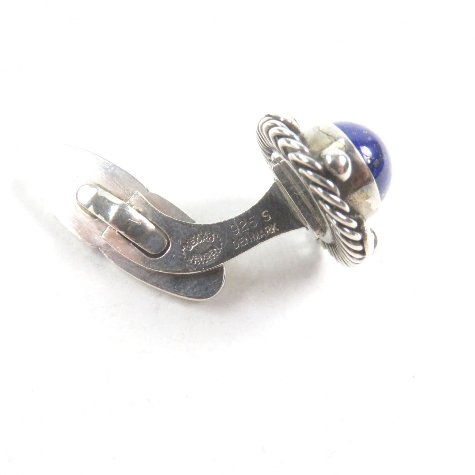 Other Other Georg Jensen 925 Silver Lapis Lazuli Cufflinks Metal Cufflinks DUTY FREE for USA Size ONE SIZE - 10 Thumbnail