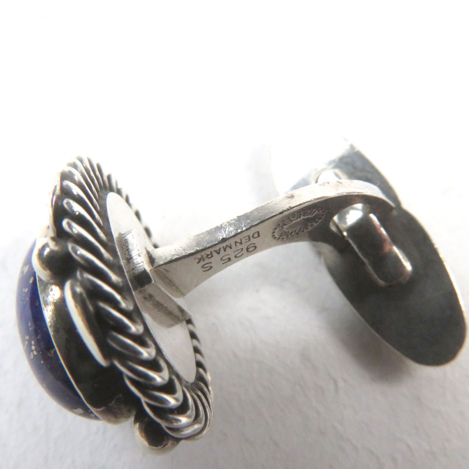 Other Other Georg Jensen 925 Silver Lapis Lazuli Cufflinks Metal Cufflinks DUTY FREE for USA Size ONE SIZE - 12 Thumbnail